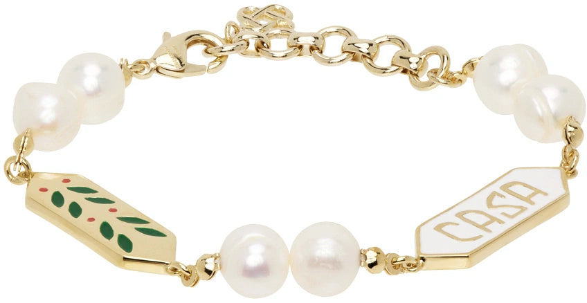 CASABLANCA LAUREL PEARL BRACELET
