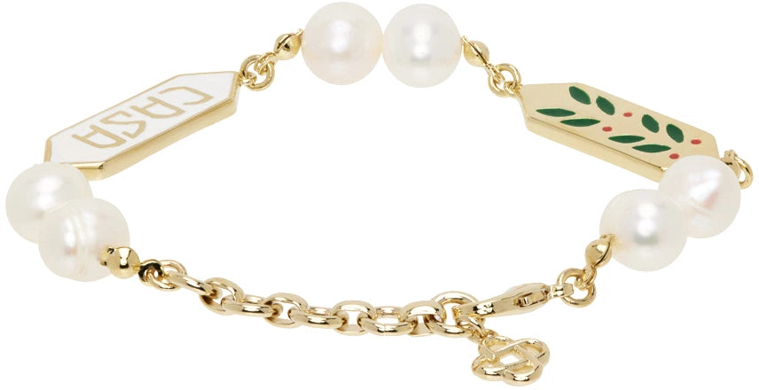 CASABLANCA LAUREL PEARL BRACELET