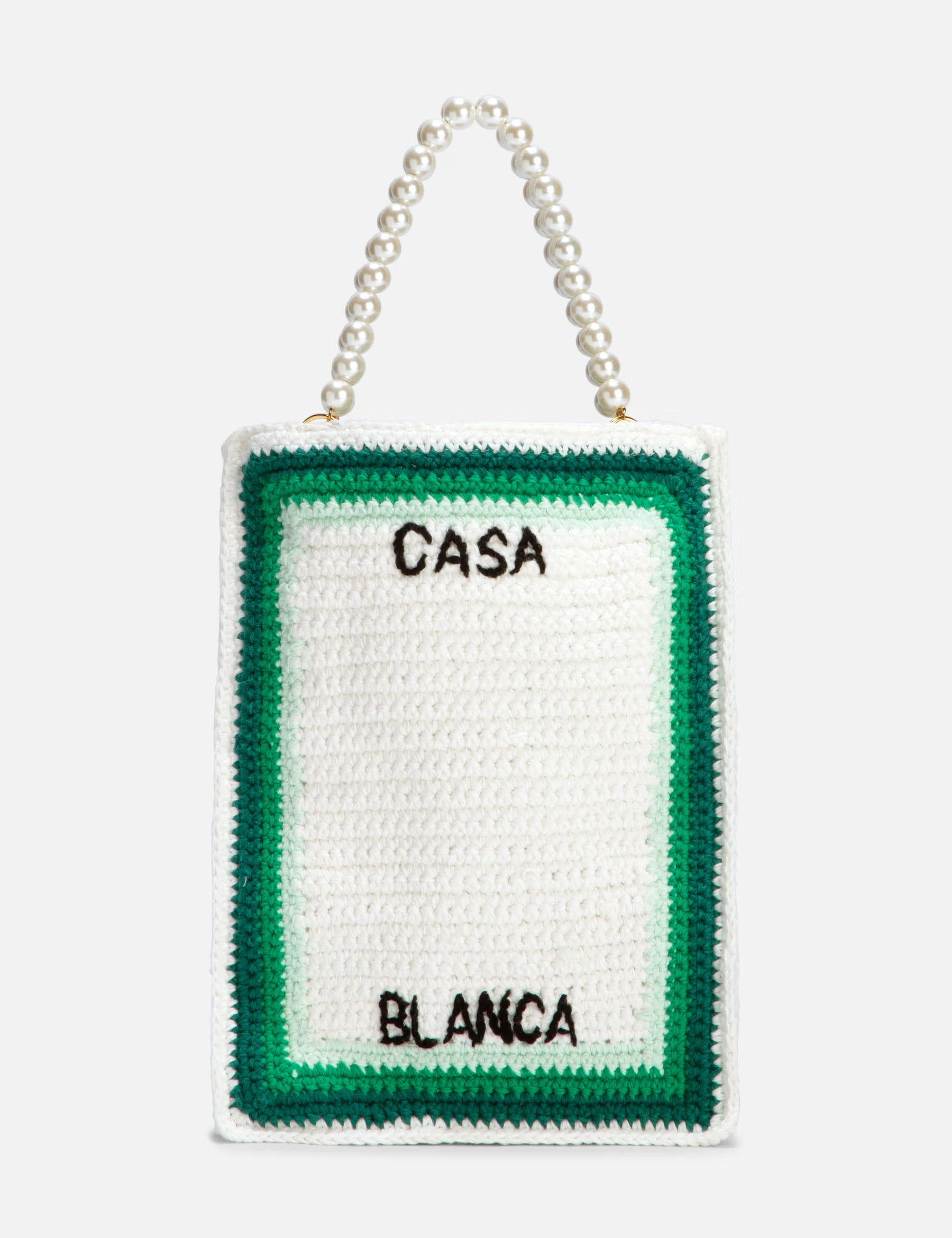 CASABLANCA COTTON MINI CROCHET BAG