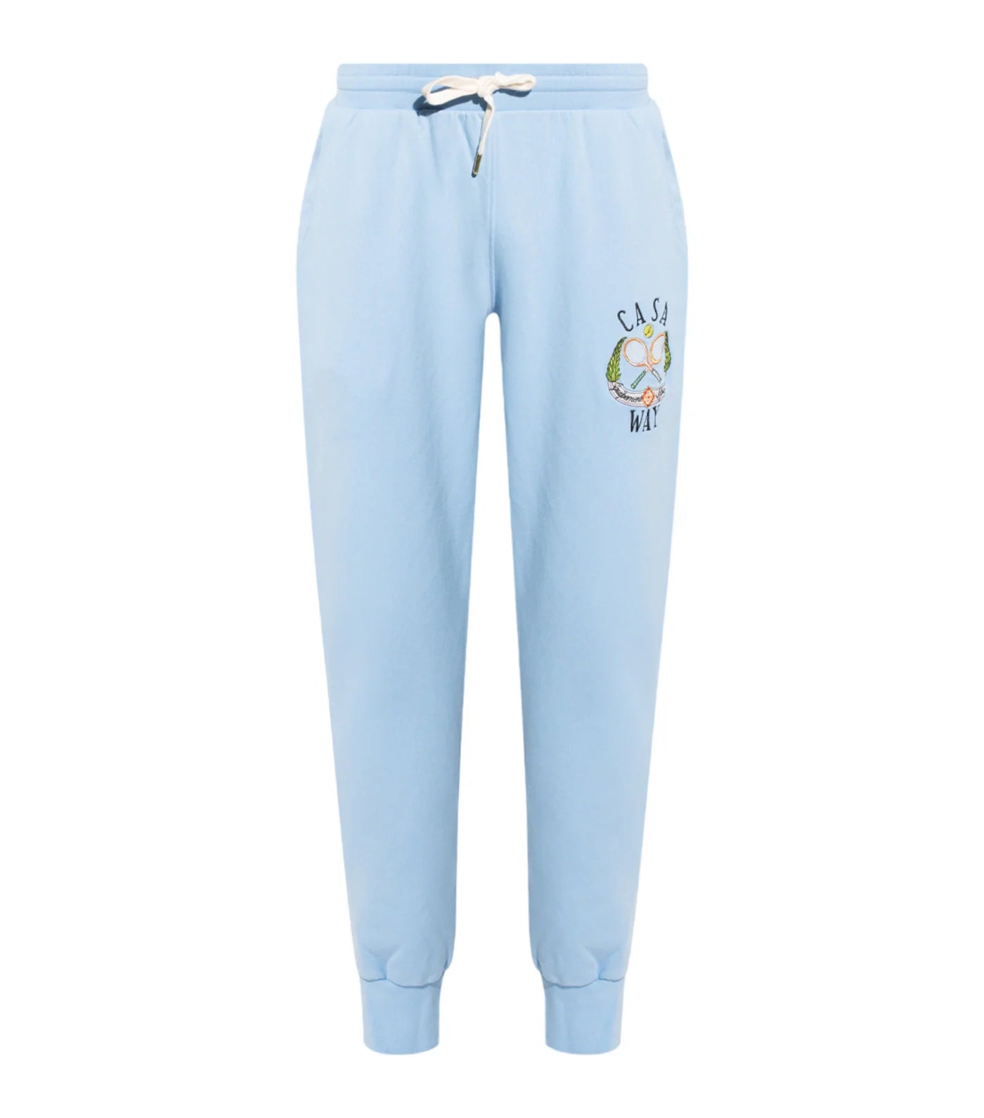 CASABLANCA WM TENNIS CLUB ICON EMBROIDERED SWEATPANTS