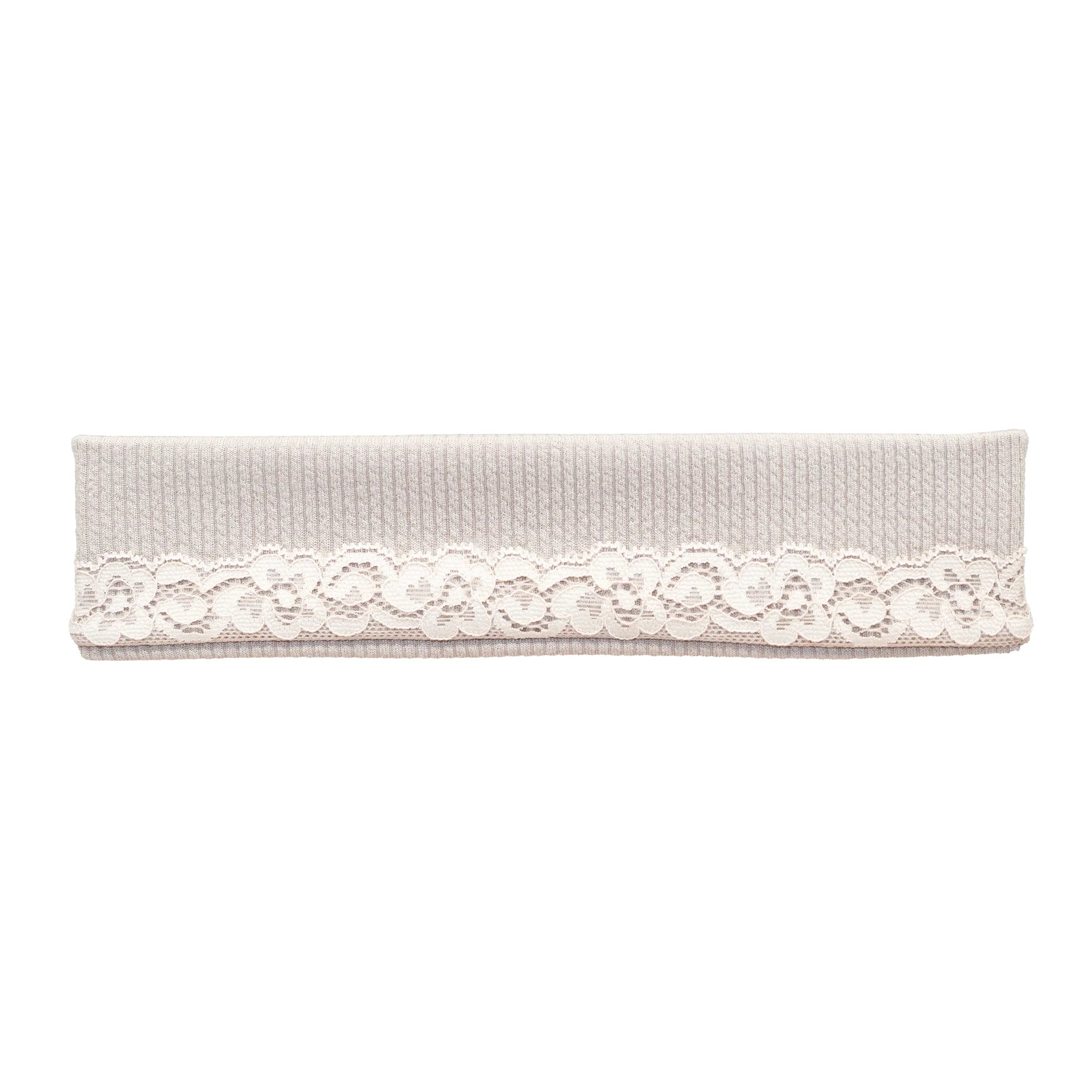 EMI JAY INFINITY HEADBAND IN GREY SMOKE