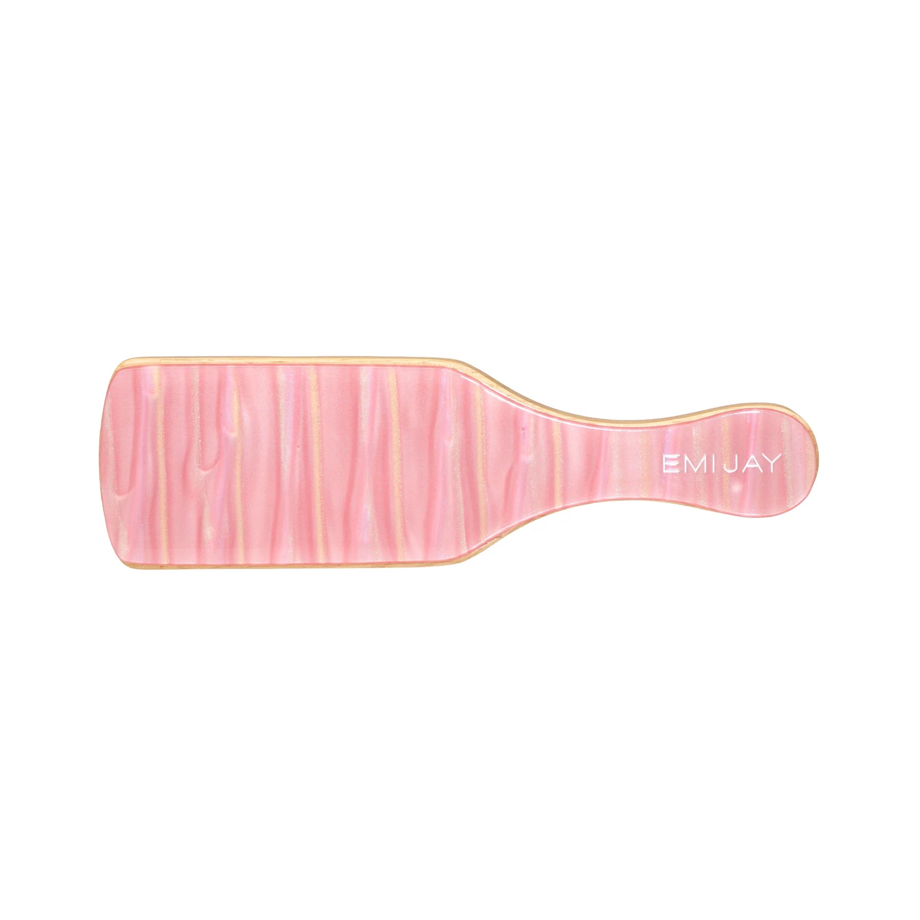 EMI JAY MINI BOAR BRISTLE BRUSH IN LYCHEE BABY