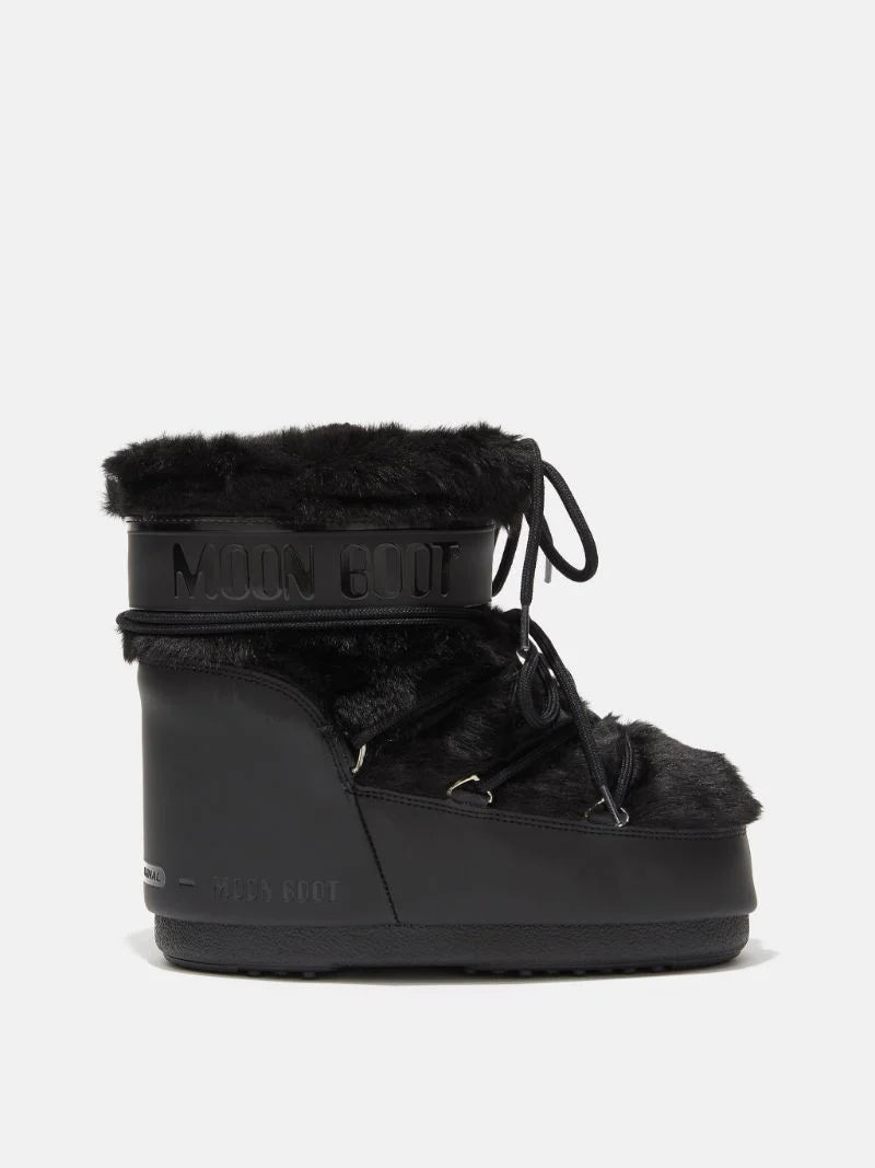 MOON BOOT ICON LOW FAUX FUR