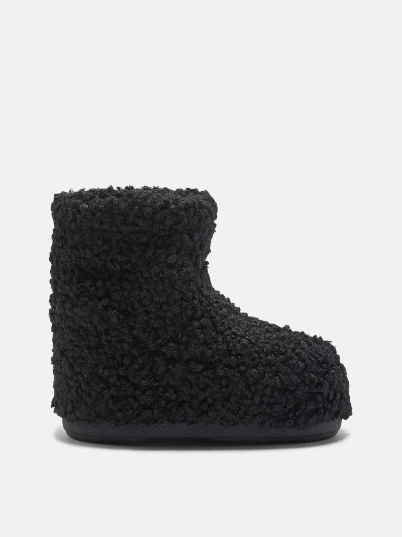 MOON BOOT ICON LOW FAUX CURLY