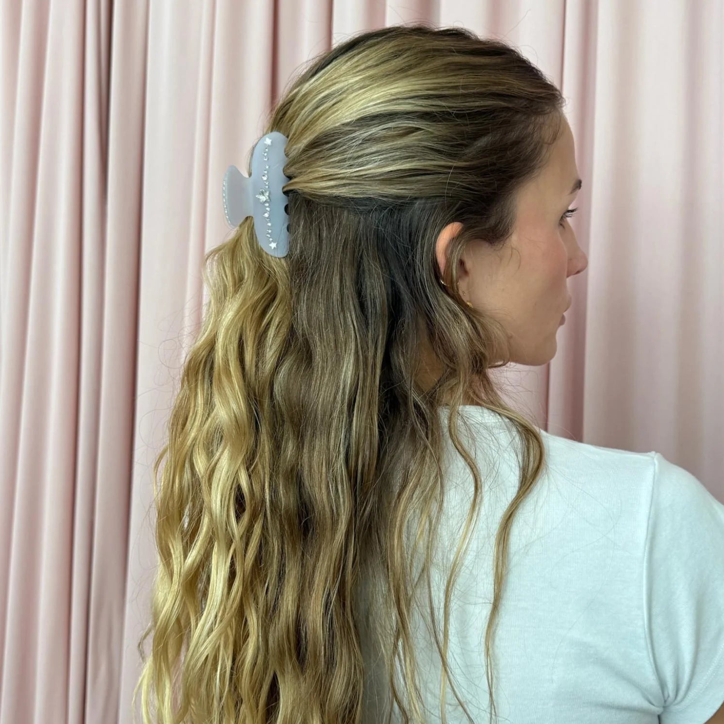 EMI JAY SWEETHEART CLIP IN LILAC SKY