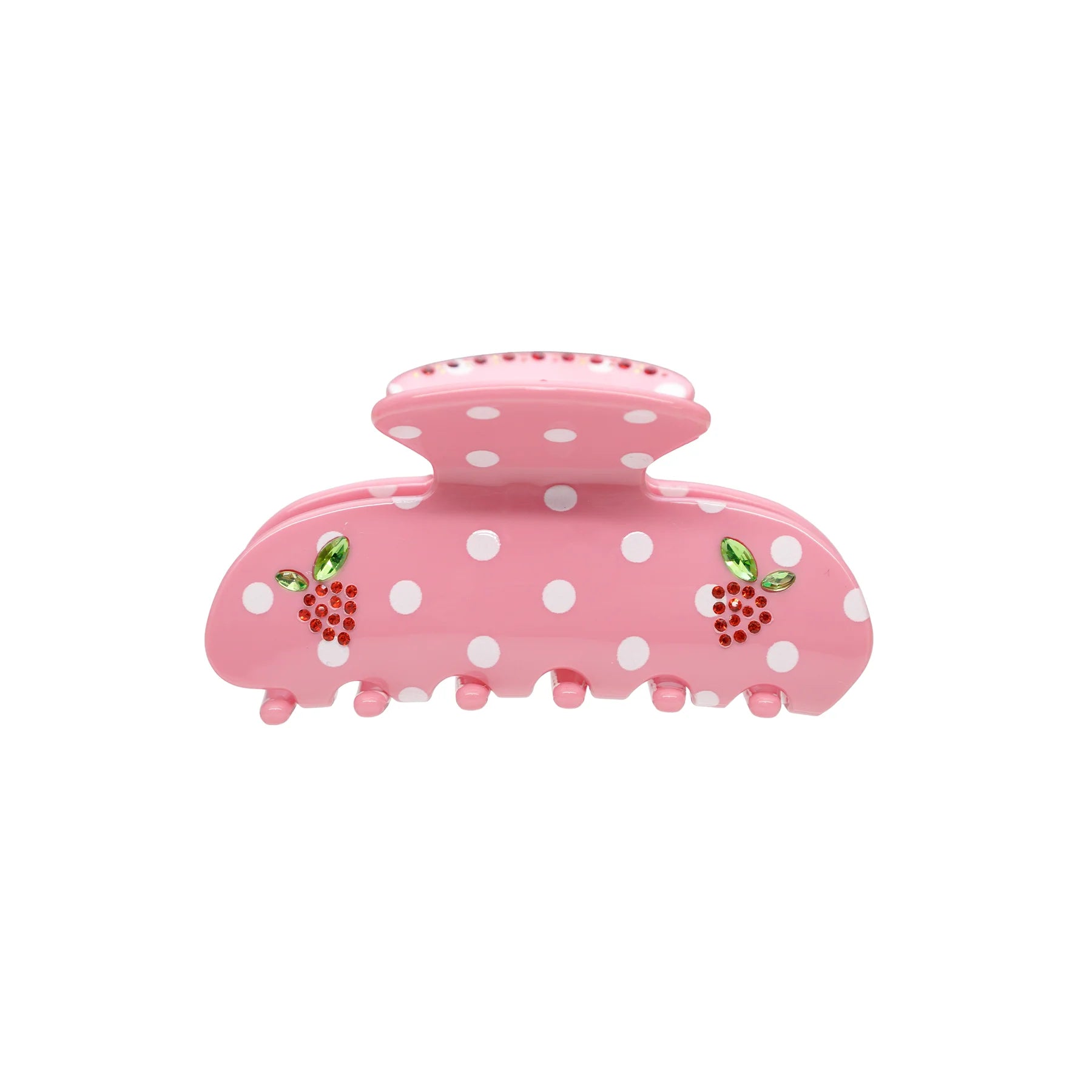 EMI JAY SWEETHEART CLIP IN LYCHEE BERRY DOT