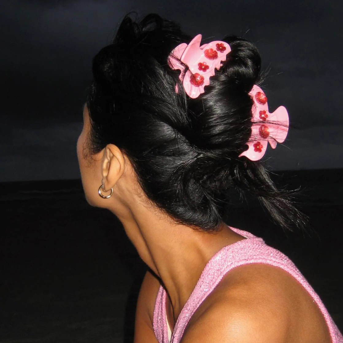 EMI JAY SWEETHEART CLIP IN PALM BLOSSOM