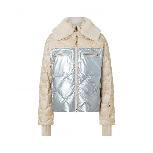 BOGNER SILVER SKI JACKET ZAYA